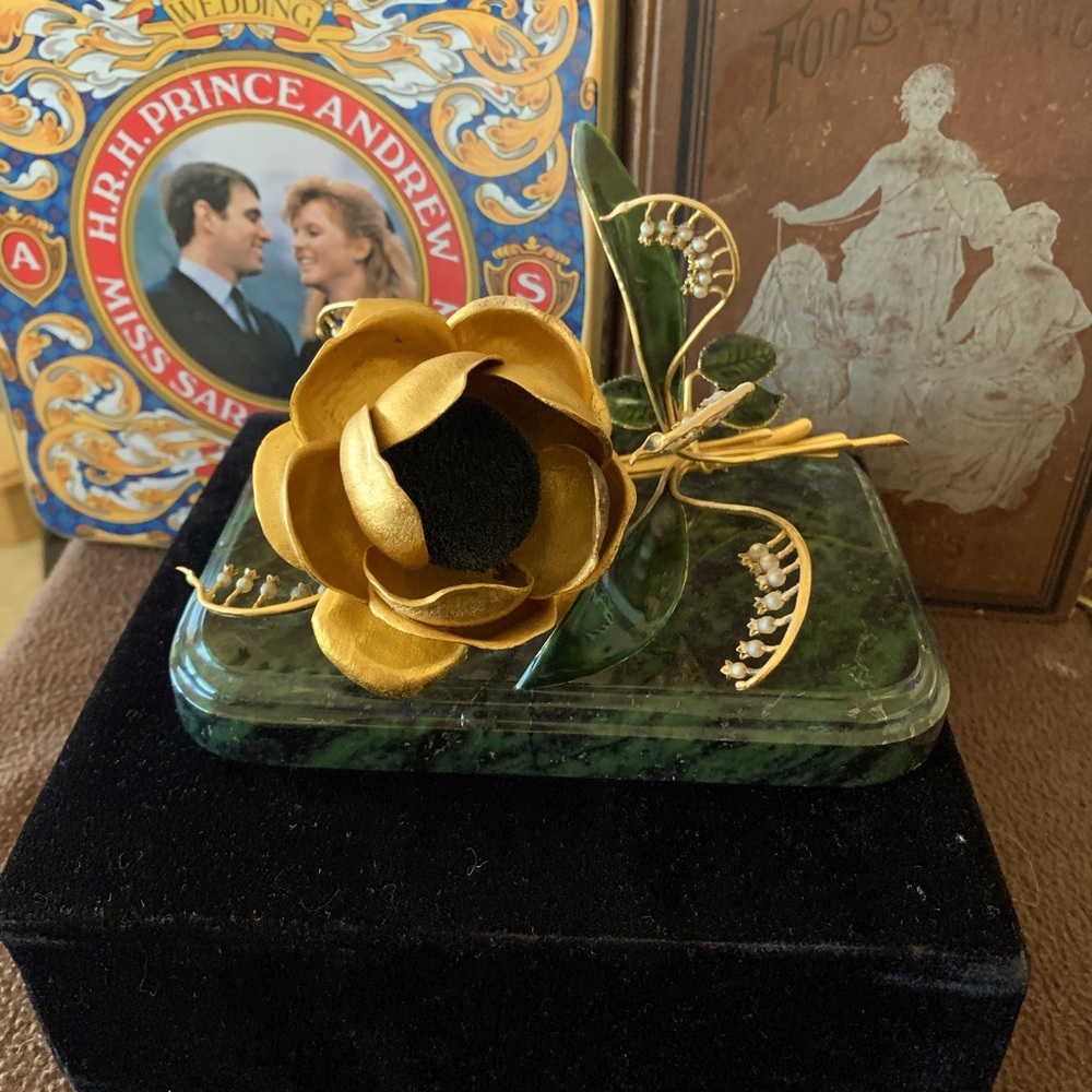 Faberge Princess Grace Anniversary Rose